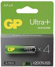 Alkaline patareid GP Ultra Plus AA, 1.5V, 4 tk