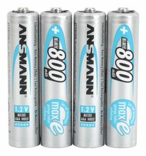Laetav aku Ansmann maxE AAA, 800 mAh, 4 tk