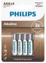 Patareid Philips LR03 AAA, 4 tk