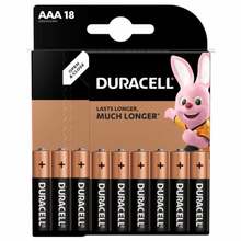 Patareid Duracell AAA, 1.5V, 18 tk