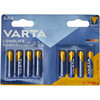 Patareid Varta LR6 AA, 1.5V, 8 tk