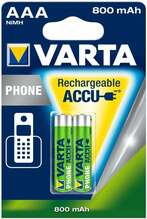 Laetavad patareid Varta AAA, 800 mAh, 2 tk