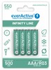 Laetavad patareid Everactive R03 AAA, 550 mAh, 4 tk