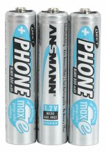 Akud Ansmann maxE AAA, 800 mAh, 3 tk
