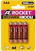 Laetav patarei Rocket HR03, 1000 mAh, 4 tk