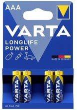 Patareid VARTA AAA, 1.5V, 4 tk