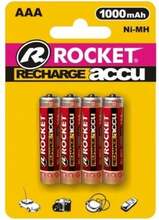 Laetav patarei Rocket HR03, 1000 mAh, 4 tk