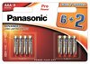 Patareid Panasonic Pro Power LR03PPG/8B, AAA, 8 tk