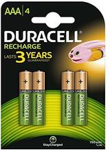 Laetavad patareid Duracell AAA, 750 mAh, 4 tk
