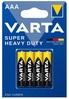 Patareid VARTA AAA R3, 1.5V, 4 tk