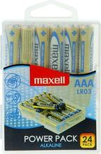 Patareid Maxell AAA, LR03, leelispatarei, 24 tk