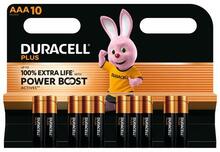 Patareid Duracell Plus Boost MN2400 AAA, 10 tk