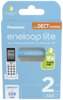 Laetavad patareid Panasonic Eneloop Lite BK-4LCCE/2DE AAA, 550 mAh, 2 tk
