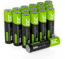Laetav patarei Green Cell 4x AAA HR03, 950 mAh, Ni-MH