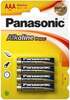 Patareid Panasonic Alkaline Power, AAA (LR03), 4 tk