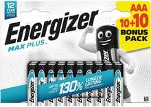 Patareid Energizer Max Plus LR03 AAA, 20 tk