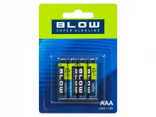 Patareid Blow Super Alkaline AAA LR3, 4 tk