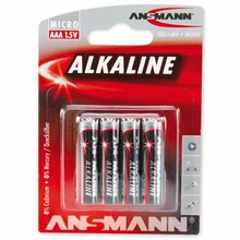 Aluseline patarei Ansmann LR03 (AAA), 1.5V, 1250mAh, 4 tk