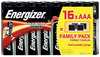 Patareid Energizer Power AAA, 16 tk pakis