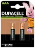 Laetavad patareid Duracell HR03, AAA, 900 mAh, 2 tk