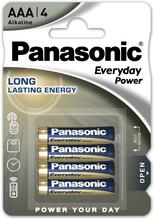 Patareid Panasonic Everyday Power LR03EPS/4B, AAA, 1.5V, 4 tk