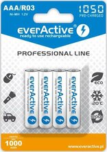 Laetavad patareid Everactive EVHRL03-1050, AAA, 1050 mAh, 4 tk