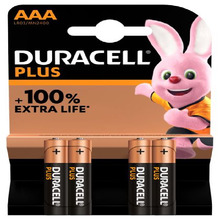 Patareid Duracell MN2400 Plus Power AAA (LR03), 4 tk