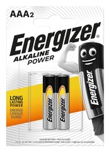 Leelispatareid Energizer AAA LR03, 1.5V, 2 tk