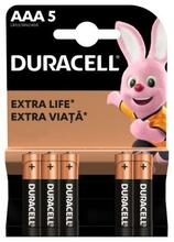 Patareid Duracell AAA, 5 tk