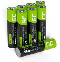 Akupatarei Green Cell AKU-AAA-950, 8xAAA, 950 mAh, Ni-MH