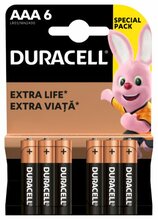 Patareid Duracell AAA, LR03, 6 tk