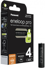 Laetavad akud Panasonic Eneloop Pro BK-4HCDE, AAA, 930 mAh, 4 tk