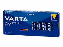 Aluseline patarei Varta Industrial Pro AAA, LR03, 1.5V, 10 tk