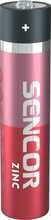 Patareid Sencor AAA, 1.5V, tsink-süsinik, 4 tk