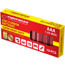 Patareid Esperanza EZB204 Zn-C AAA, 10 tk