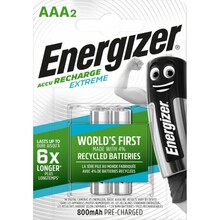 Laetavad patareid Energizer AAA, 800 mAh, 2 tk