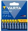 Varta Longlife Power Micro AAA, LR 03, 10 tk