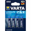 Patareid Varta LONG LIFE POWER LR03/AAA, 4xAAA
