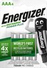 Laetavad patareid Energizer Power Plus AAA, 700 mAh, 4 tk