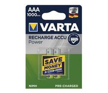 Laetav aku Varta AAA, 1000 mAh, 2 tk
