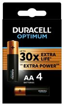 Patareid Duracell Optimum AAA, 4 tk