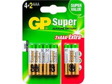 Patareid GP GPPCA24AS537, AAA, 1.5 V, 6 tk