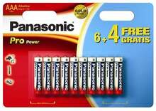 Patareid Panasonic LR03PPG, 10 tk (6+4)