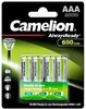 Laetav patarei Camelion AlwaysReady AAA R03, 600 mAh, 4 tk
