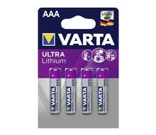 Liitiumpatarei VARTA 6103301404, AAA, 1.5V, 4 tk