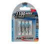 Akupatarei Ansmann AAA, 1.2V, 1100mAh, 4 tk