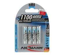 Akupatarei Ansmann AAA, 1.2V, 1100mAh, 4 tk