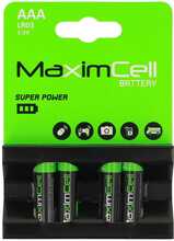 Maximcell LR03 AAA, 4 tk, alkaline patareid
