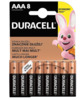 Patareid Duracell Basic MN2400 AAA, 1.5V, 8 tk
