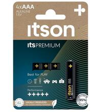 Patareid Itson itsPREMIUM Alkaline LR03IPR/4CP, AAA, 1,5 V, 4 tk